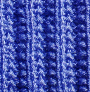 comment tricoter la fausse cote anglaise