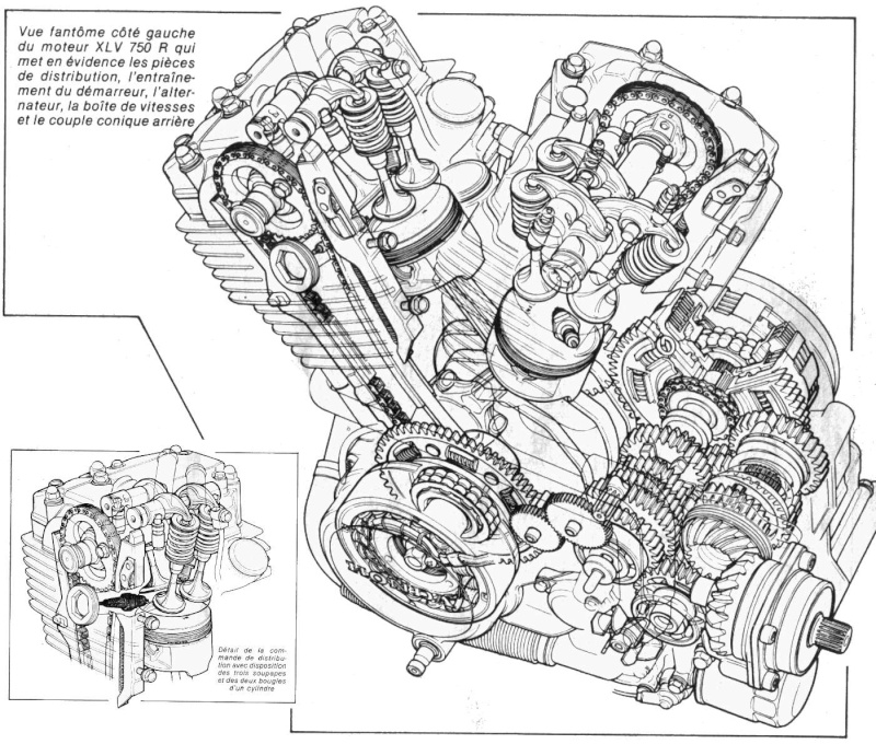 XLV 750 RD (19831988)...la petite histoire... données techniques